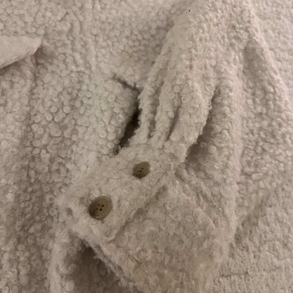 Fuzzy Jacket 🤍 - Picture 3 of 6